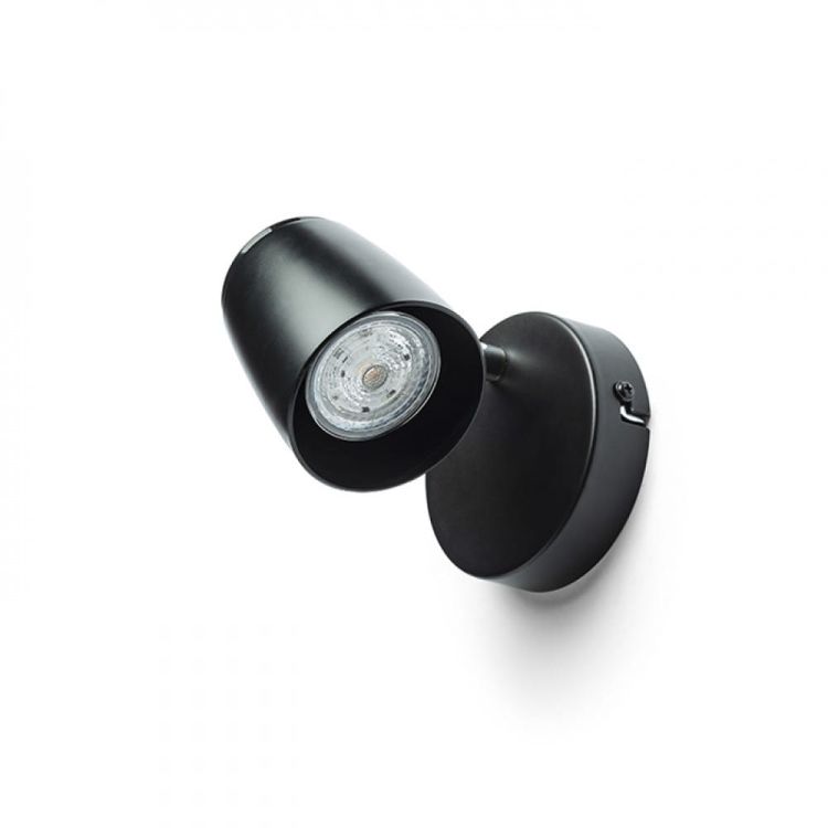 JOLI I ścienna czarna  230V LED GU10 10W