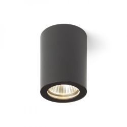 LOLA 88 sufitowa czarna  230V GU10 15W IP54