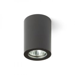 LOLA 88 sufitowa czarna  230V GU10 15W IP54