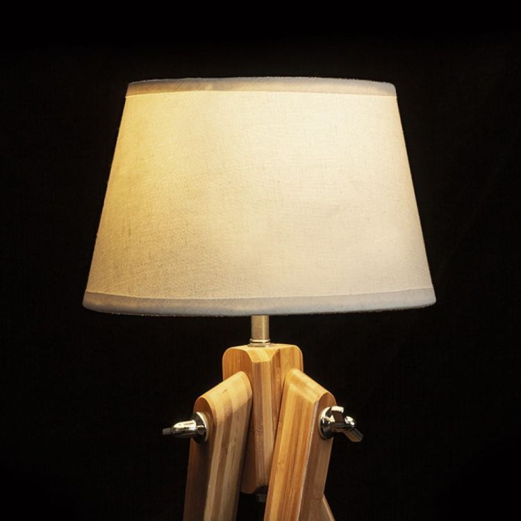 ALVIS 24/15 abażur stołowy kremowo - biała  max. 28W