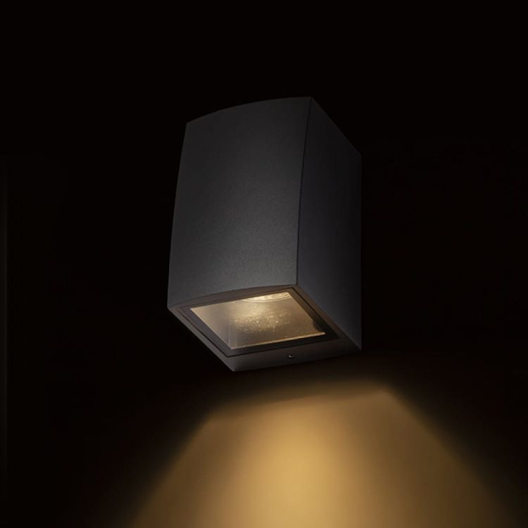 SELMA ścienna antracyt  230V GU10 35W IP54