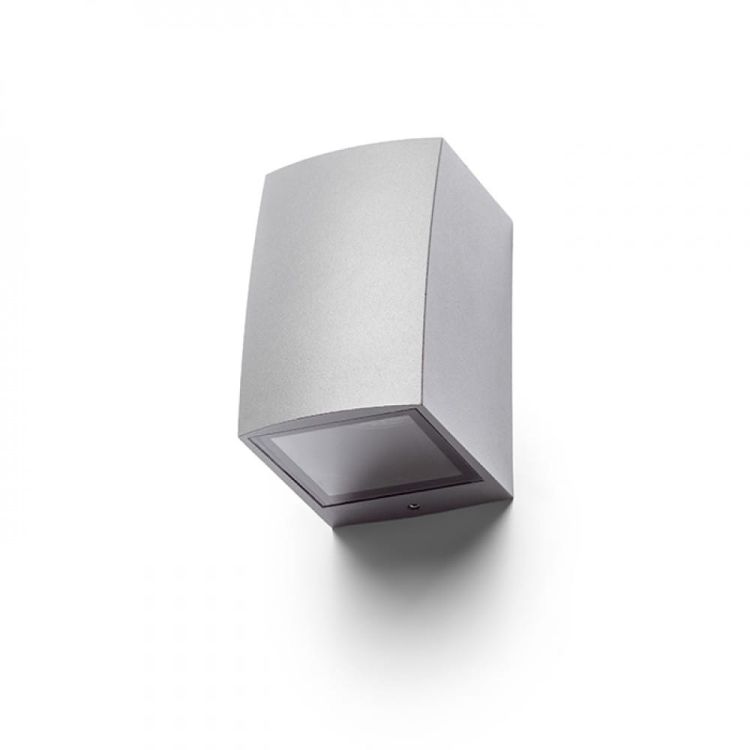 SELMA ścienna srebrno-szara  230V GU10 35W IP54