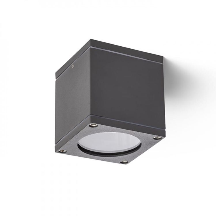 RODGE sufitowa antracyt  230V GU10 35W IP54