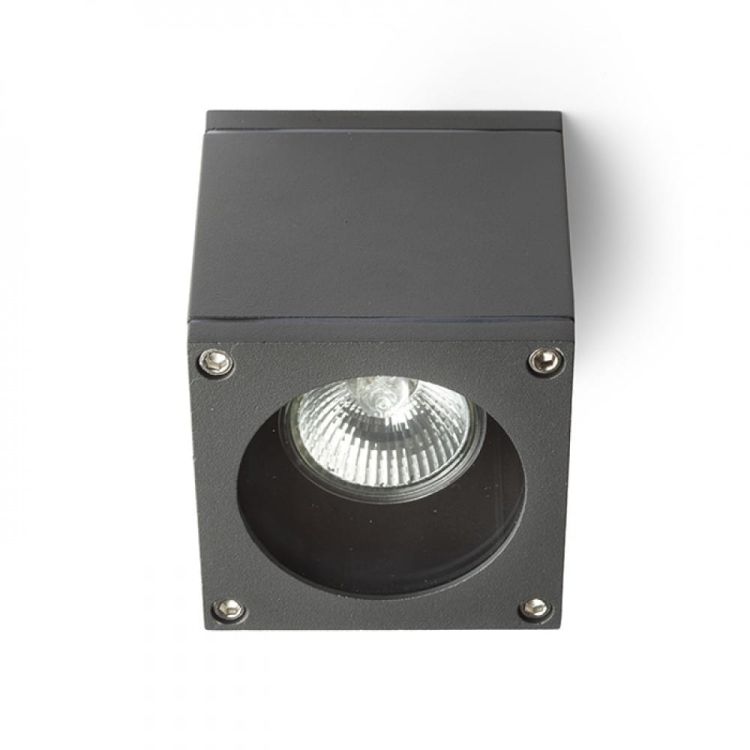 RODGE sufitowa antracyt  230V GU10 35W IP54