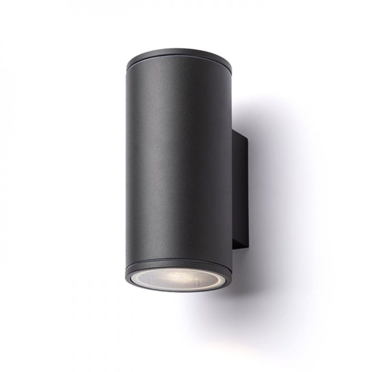 LIZZI II ścienna antracyt  230V GU10 2x35W IP54