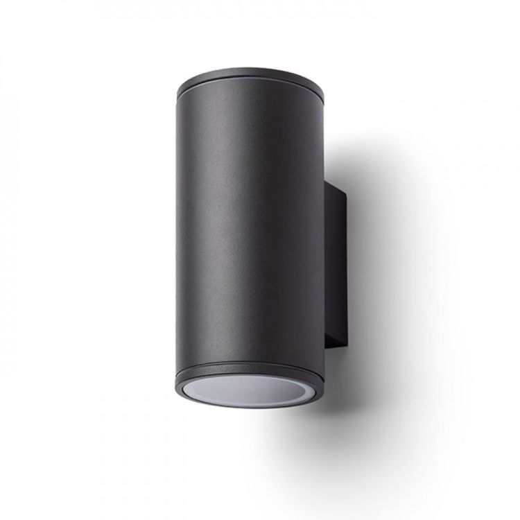 LIZZI II ścienna antracyt  230V GU10 2x35W IP54