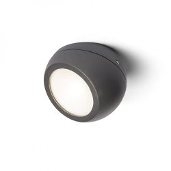 SIV natynkowa antracyt  230V LED 6W 120° IP54  3000K