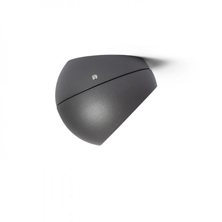 SIV natynkowa antracyt  230V LED 6W 120° IP54  3000K