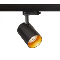CONNOR do  szyny 3-faz czarna/złota  230V LED GU10 10W