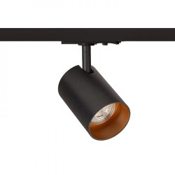 CONNOR do  szyny 1-faz czarna/złota  230V LED GU10 10W
