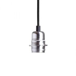 SPIDER I zestaw wiszący czarna chrom 230V E27 15W
