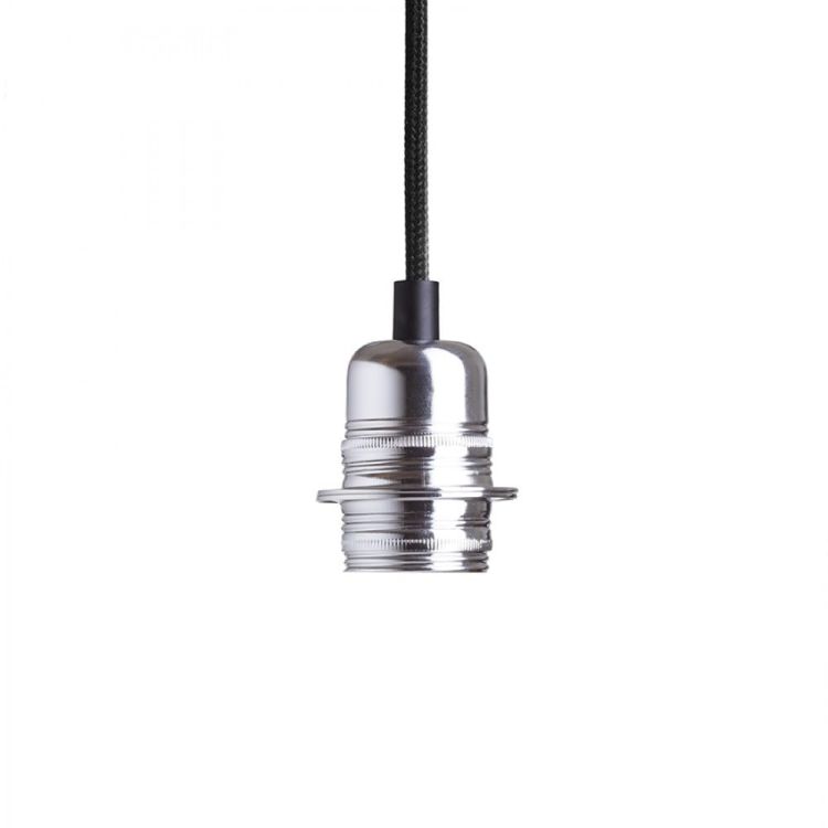 SPIDER I zestaw wiszący czarna chrom 230V E27 15W