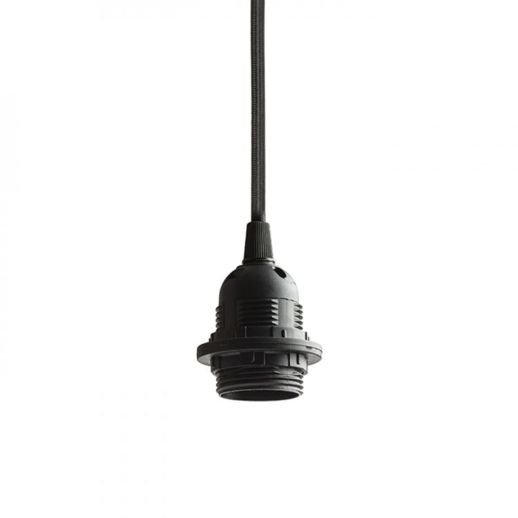 SPIDER I zestaw wiszący czarna  230V E27 15W