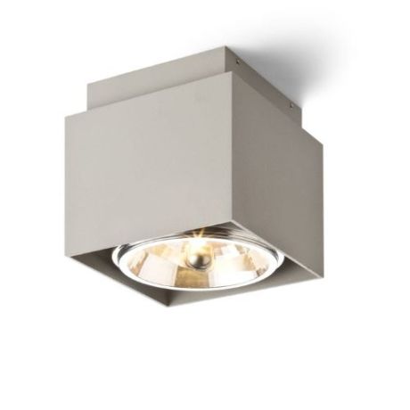 Przejdź do produktu EX 111 sufitowa kwadratowa  aluminium szczotkowane 230V/12V G53 50W