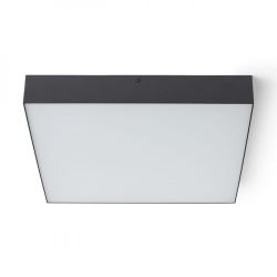 LARISA SQ 40 sufitowa czarna  230V LED 50W  3000K