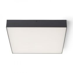 LARISA SQ 40 sufitowa czarna  230V LED 50W  3000K