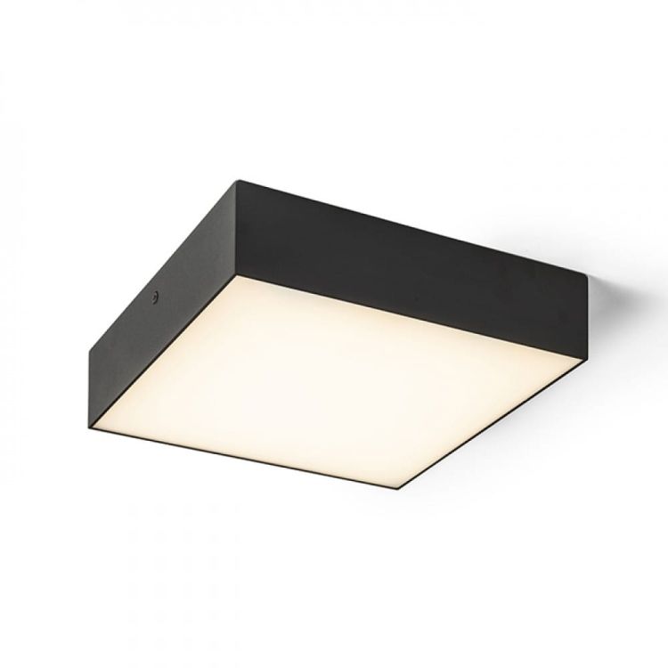LARISA SQ 22 sufitowa czarna  230V LED 20W  3000K
