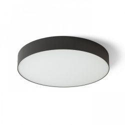 LARISA R 40 sufitowa czarna  230V LED 50W  3000K