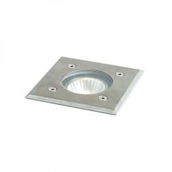 ORBU SQ 10 wpuszczana  stal nierdzewna 230V LED GU10 15W IP67