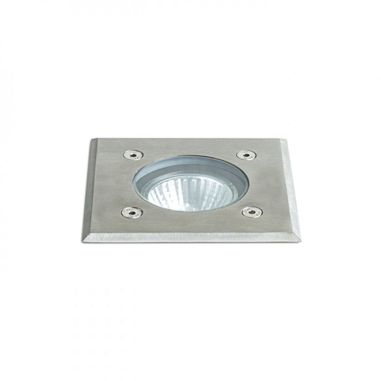 ORBU SQ 10 wpuszczana  stal nierdzewna 230V LED GU10 15W IP67