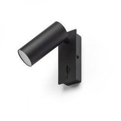 TAPIO I SQ ścienna czarna  230V LED 4.5W  3000K