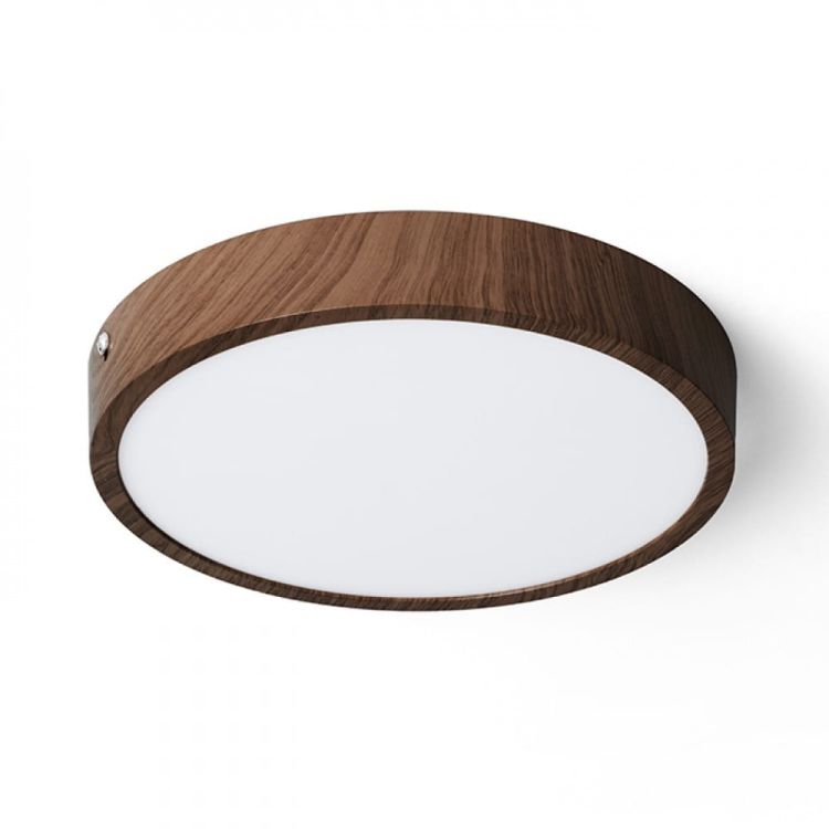 HUE R 22 sufitowa  decor ciemny orzech 230V LED 24W  3000K