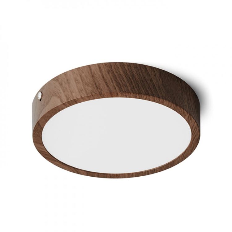 HUE R 17 sufitowa  decor ciemny orzech 230V LED 18W  3000K
