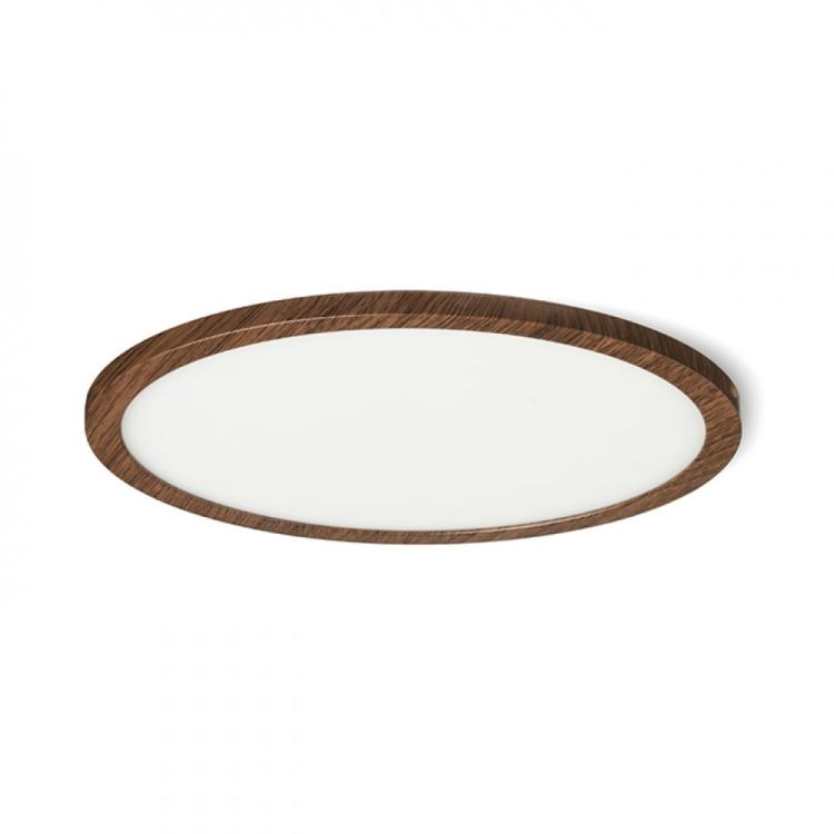 HUE R 17 wpuszczana  decor ciemny orzech 230V LED 18W  3000K