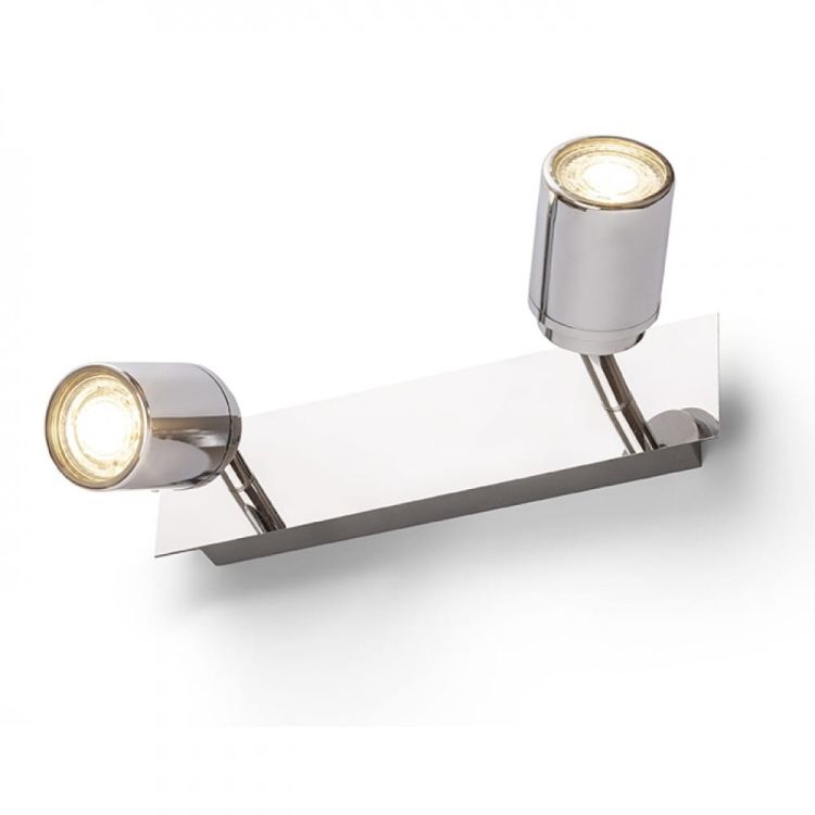 DUBLIN II natynkowa  chrom 230V GU10 2x9W IP44