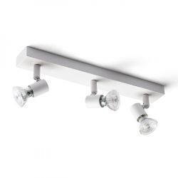 TRICA III ścienna biała  230V GU10 3x25W