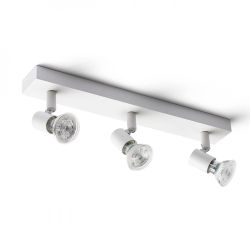 TRICA III ścienna biała  230V GU10 3x25W