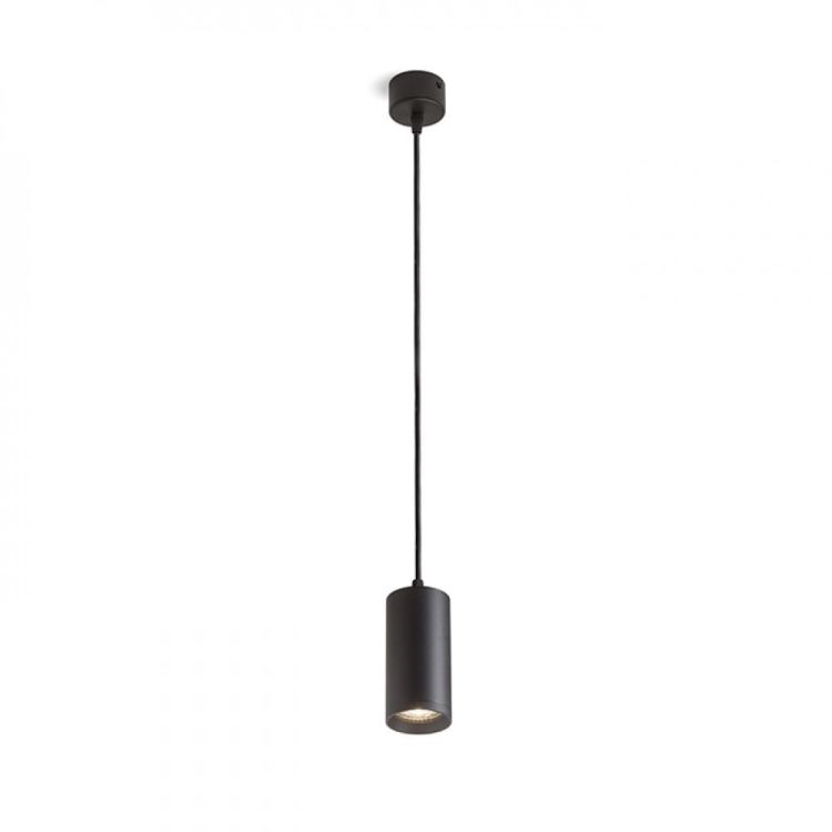 BELENOS wisząca czarna  230V LED GU10 9W