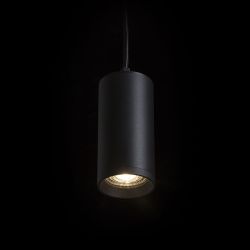 BELENOS wisząca czarna  230V LED GU10 9W