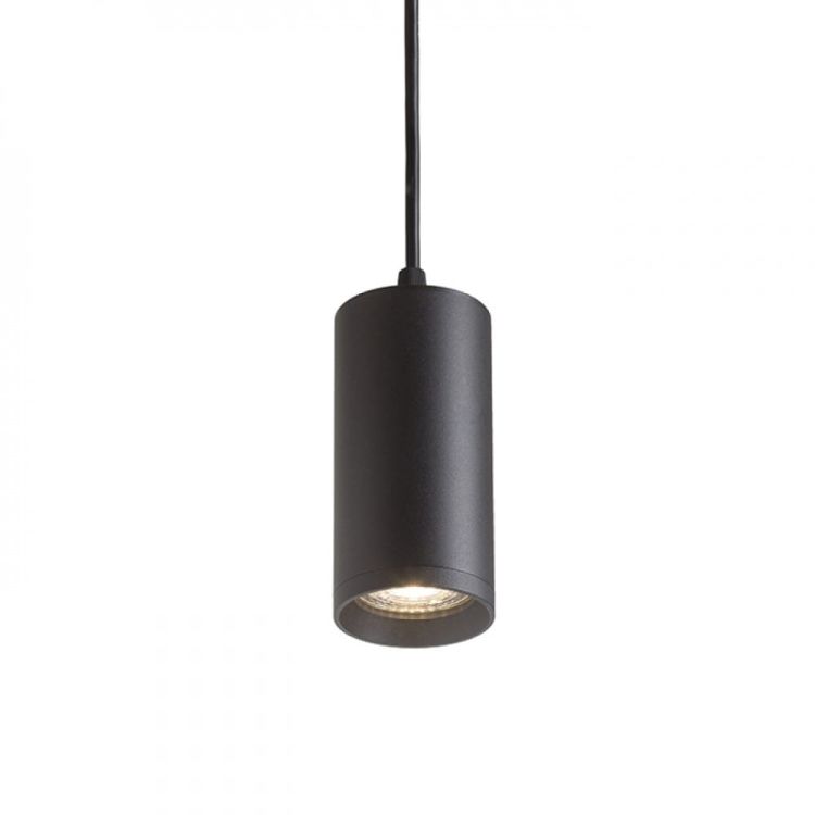 BELENOS wisząca czarna  230V LED GU10 9W