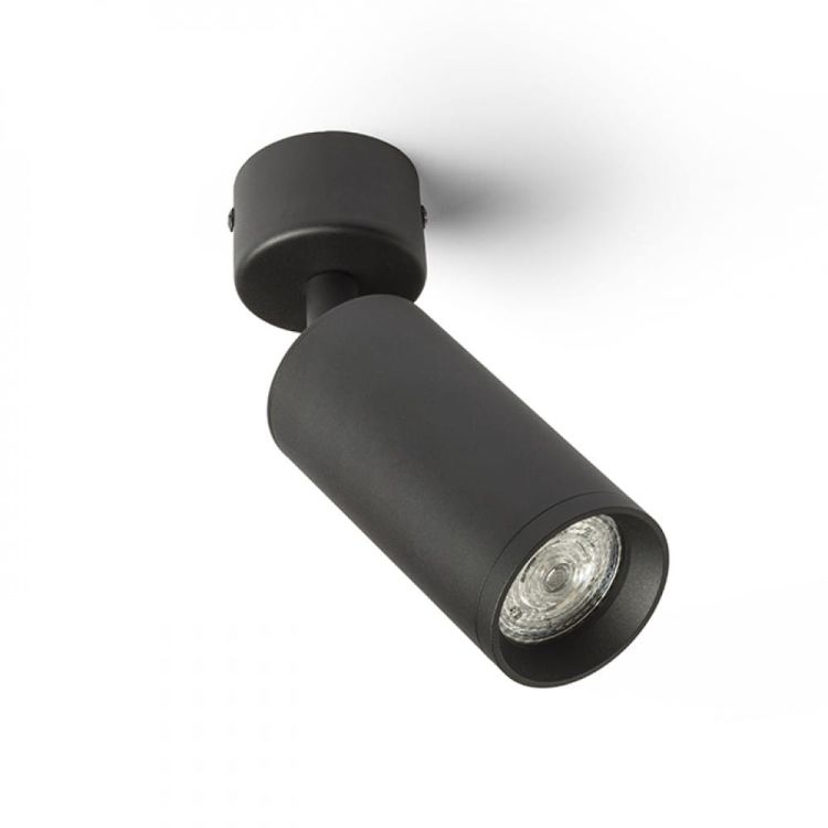 BELENOS sufitowa czarna  230V LED GU10 9W