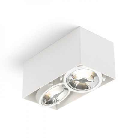 Przejdź do produktu JAMES II DIMM sufitowa biała matowa   230V LED 2x15W 24°  3000K