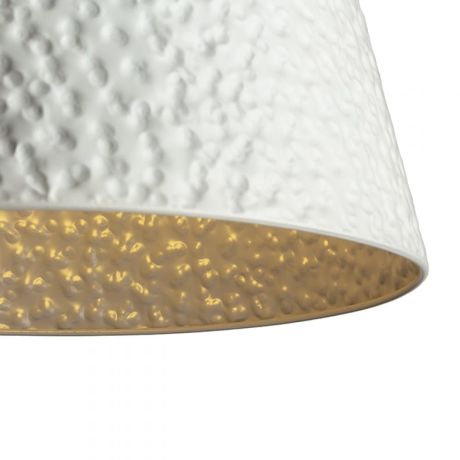 Przejdź do produktu BUCKY 40 wisząca biała/szara metal 230V LED E27 15W