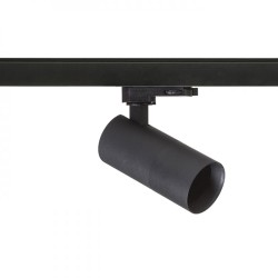 FORZA do szyny 3-faz czarna  230V LED GU10 10W