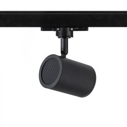 CADENZA do szyny 3-faz czarna  230V LED GU10 10W