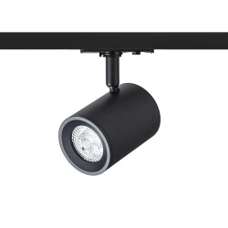CADENZA do szyny 1-faz czarna  230V LED GU10 10W