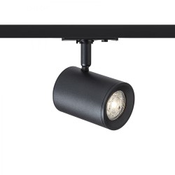 CADENZA do szyny 1-faz czarna  230V LED GU10 10W