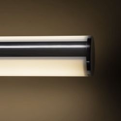 MONET 84 ścienna akryl mleczny/chrom 230V LED 29W IP44 3000K