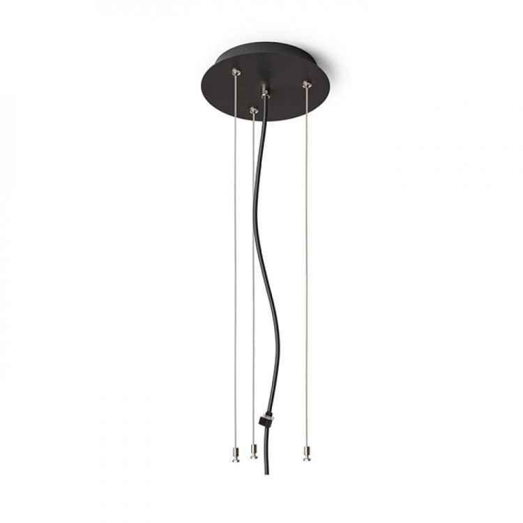 MEZZO 40/60 zestaw wiszący czarna  230V