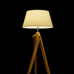 AMBITUS stojak podłogowy  bambus 230V E27 28W