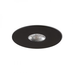 SPRAY 11 wpuszczana czarna  230V LED 9W 24°  3000K