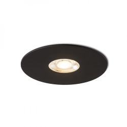 SPRAY 11 wpuszczana czarna  230V LED 9W 24°  3000K