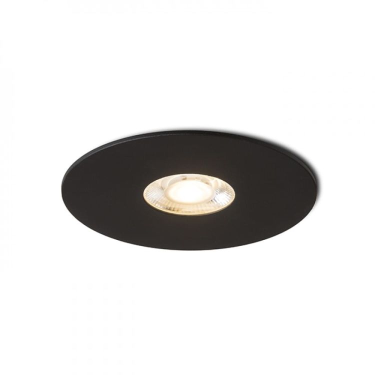 SPRAY 11 wpuszczana czarna  230V LED 9W 24°  3000K