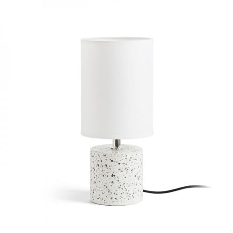 Przejdź do produktu CAMINO stołowa z abażurem biała decor teraco 230V LED E27 15W