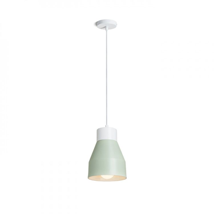 FRUTTI wisząca zielona ceramika 230V E27 28W