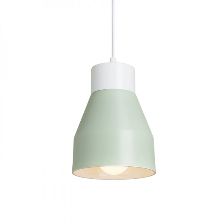 FRUTTI wisząca zielona ceramika 230V E27 28W